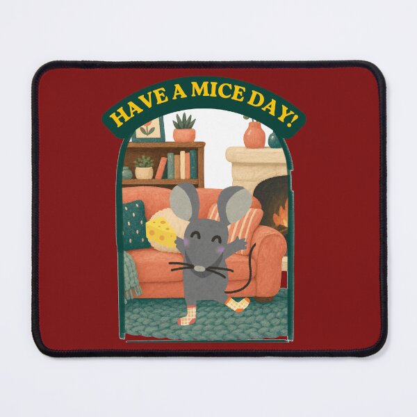 Item preview, A Cheesy Mouse Pun designed and sold by LisaLousPuns.