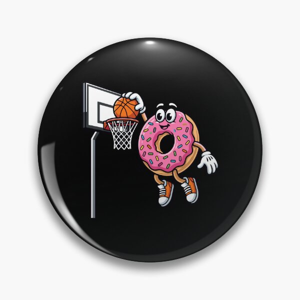 Item preview, Donut Basketball Slam Dunk Hoops Player Athlete Sports Fan Lover designed and sold by PopStars1993.