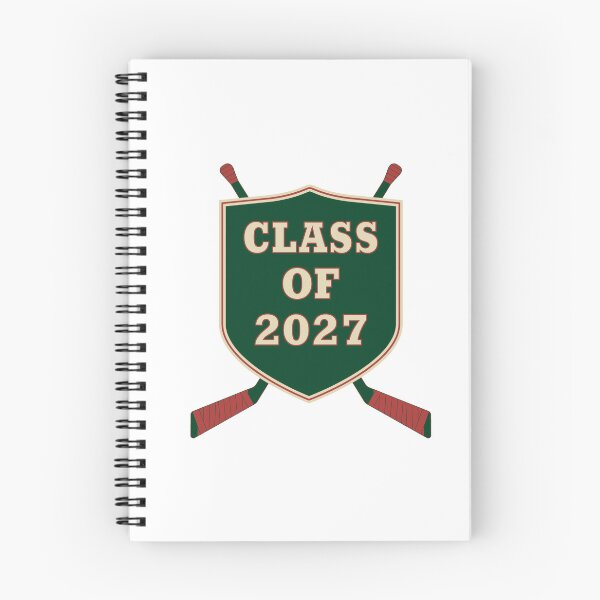 Item preview, Class of 2027 in Minnesota Green and Red colors designed and sold by Hattrixz.