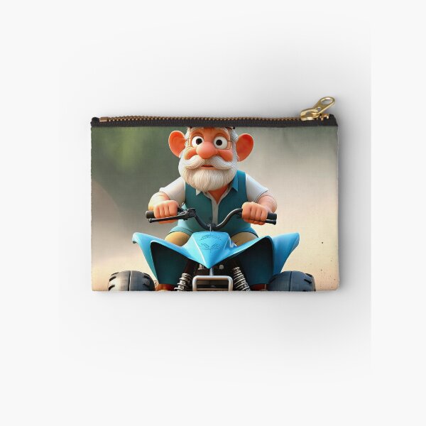 Item preview, Old Fart Driving a quad bike designed and sold by Colin Bentham.
