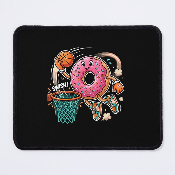 Item preview, Swish! Donut Basketball Player Hoops Fan designed and sold by PopStars1993.