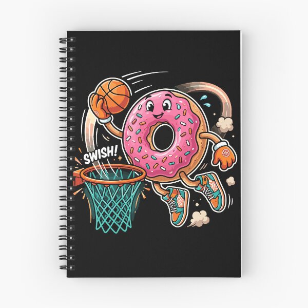 Item preview, Swish! Donut Basketball Player Hoops Fan designed and sold by PopStars1993.