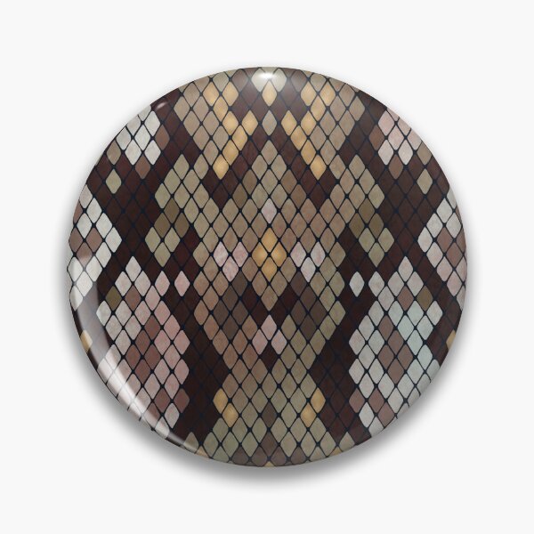 Item preview, Muddy Green Brown Snake Skin Pattern - Luxe Stylish Realistic Reptile Texture designed and sold by thecolorbirdie.