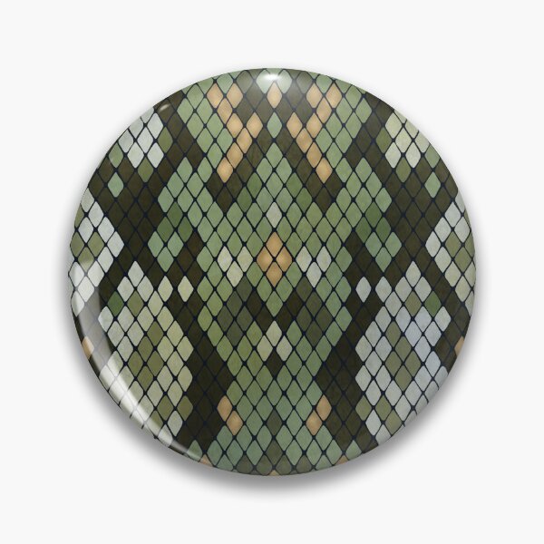 Item preview, Green Snake Skin Pattern - Luxe Stylish Realistic Reptile Texture designed and sold by thecolorbirdie.