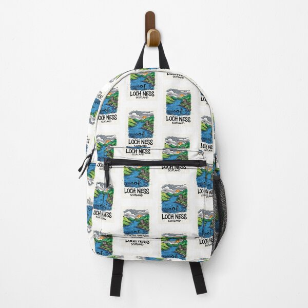 Item preview, Loch Ness Monster Scotland Highlands Art designed and sold by Merch by Das Design Studio.