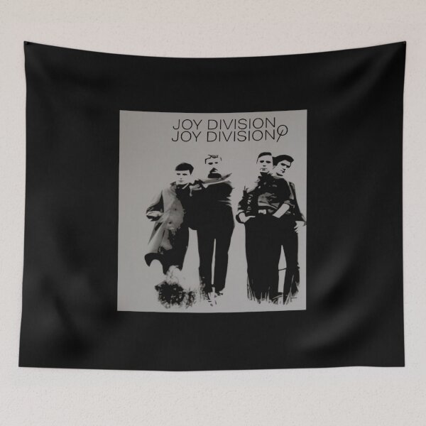 Item preview, Joy Division Band Portrait Aesthetic Outline designed and sold by motittacorp.