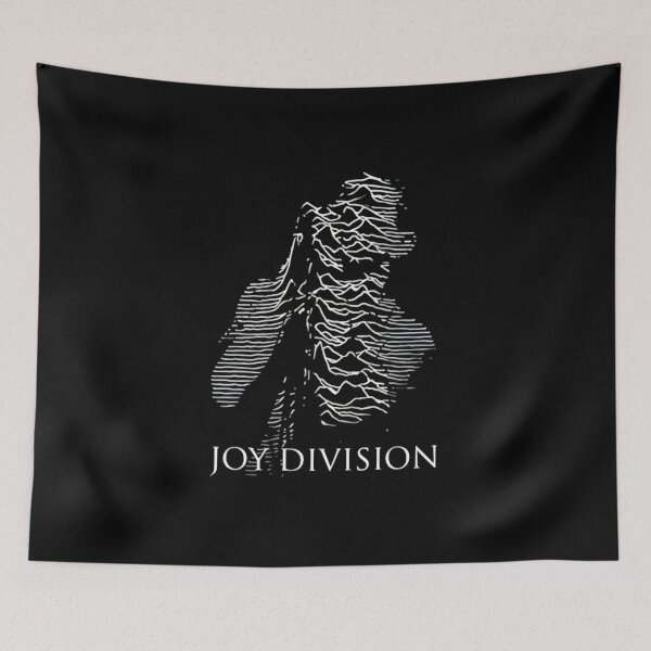 Item preview, Joy Division Unknown Pleasures Pulse Wave Outline designed and sold by motittacorp.