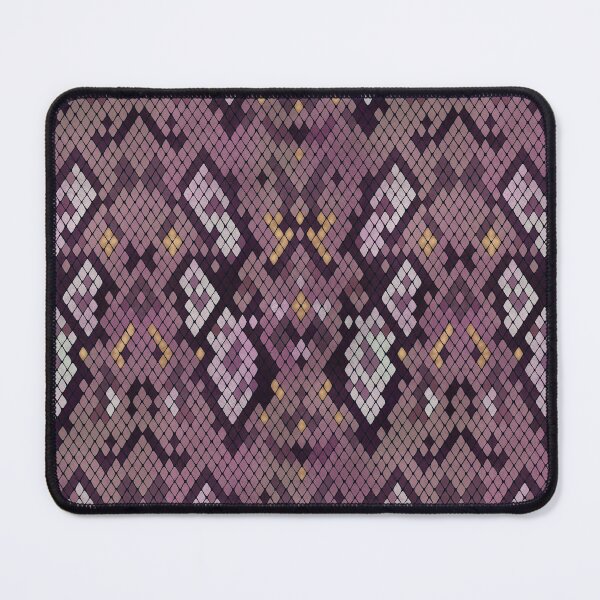 Item preview, Plum Burgundy Snake Skin Pattern - Luxe Stylish Realistic Reptile Texture designed and sold by thecolorbirdie.