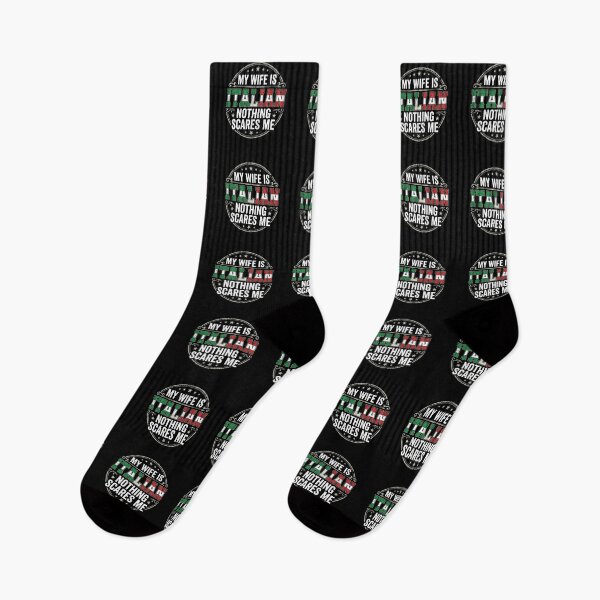 Item preview, My Wife Is Italian Nothing Scares Me Italian Husband Heritage Humor designed and sold by PopStars1993.