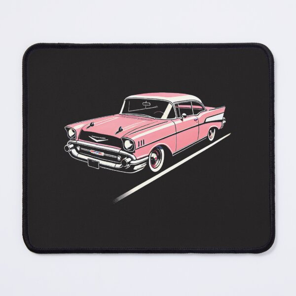 Item preview, Vintage 1950S Pink Classic Car Retro American Automobile Artwork | Best Buy designed and sold by Shawon Khan Sourov.