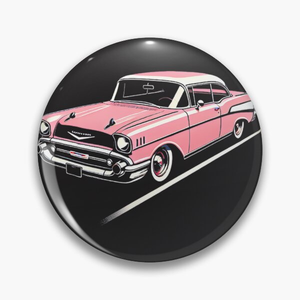 Item preview, Vintage 1950S Pink Classic Car Retro American Automobile Artwork | Best Buy designed and sold by Shawon Khan Sourov.