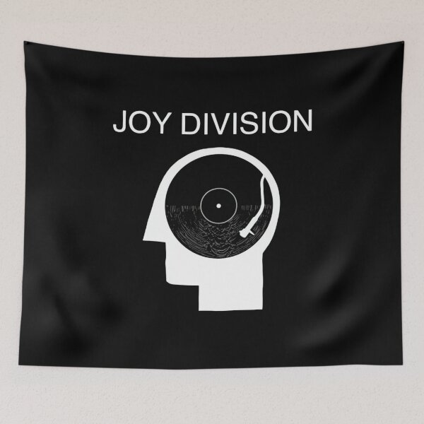 Item preview, Joy Division Head Silhouette Vinyl Record Graphic designed and sold by motittacorp.