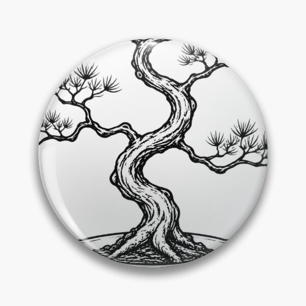 Item preview, Minimalist Bonsai Coffee Cup Japanese Art Print designed and sold by KissatenLine.