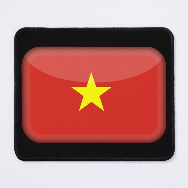 Item preview, Vietnamese 3D Flag Vietnamese Pride Design designed and sold by yazdogs.