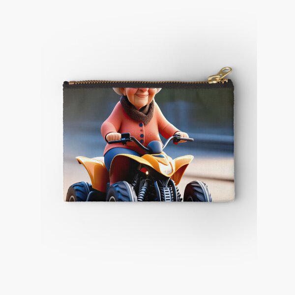 Item preview, Old Fart Driving a quad bike designed and sold by Colin Bentham.