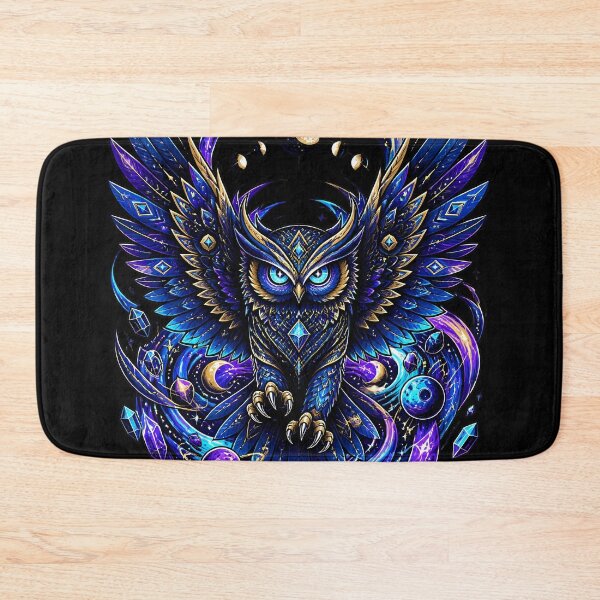 Item preview, Cosmic Guardian Owl Celestial Vortex designed and sold by Fun2Fentastic.