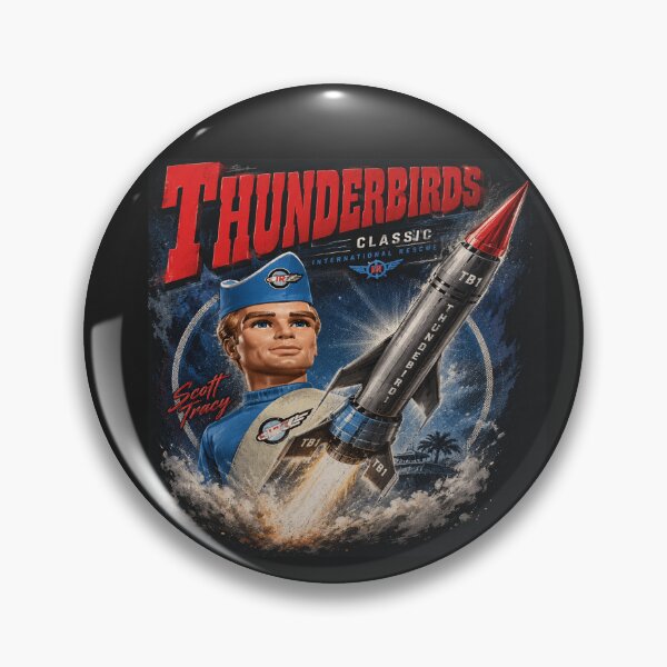 Item preview, Thunderbird 1 Blast Off Classic Thunderbirds Fan Art ThunderbirdsClassic designed and sold by ARbyCharlie.
