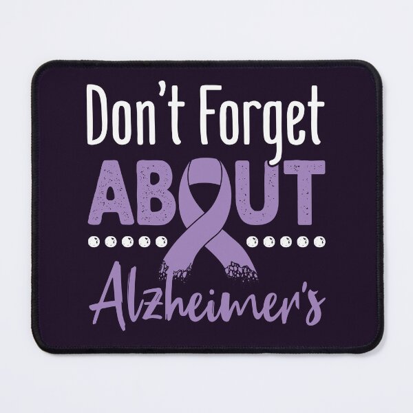 Item preview, Alzheimer's Awareness Purple Ribbon Don't Forget About Alzheimer's  designed and sold by jaygo.
