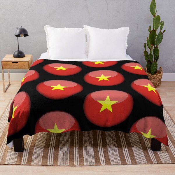 Item preview, Vietnamese 3D Round Flag Vietnamese Pride Design designed and sold by yazdogs.