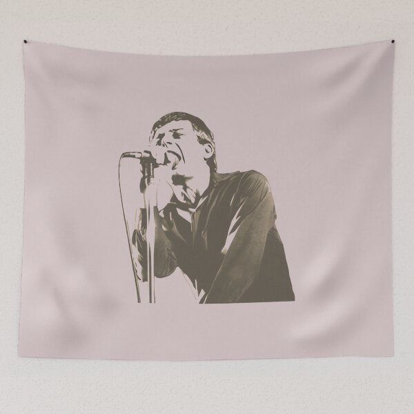 Item preview, Ian Curtis Joy Division Singing Silhouette designed and sold by motittacorp.