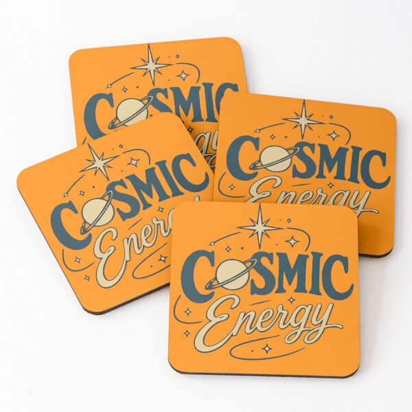 Item preview, Cosmic Energy Magical Starry Night Typography designed and sold by PIXTRX.