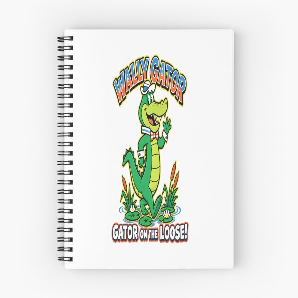 Item preview, Wally Gator – Gator on the Loose Vintage Cartoon Design designed and sold by ActionForge.