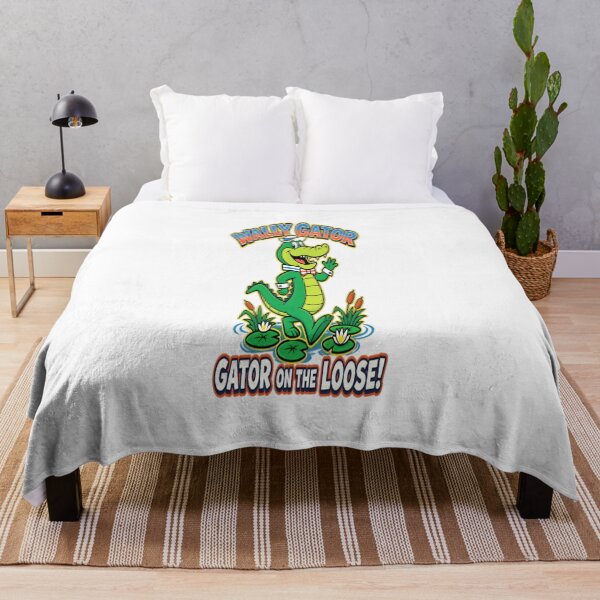 Item preview, Wally Gator – Gator on the Loose Vintage Cartoon Design designed and sold by ActionForge.