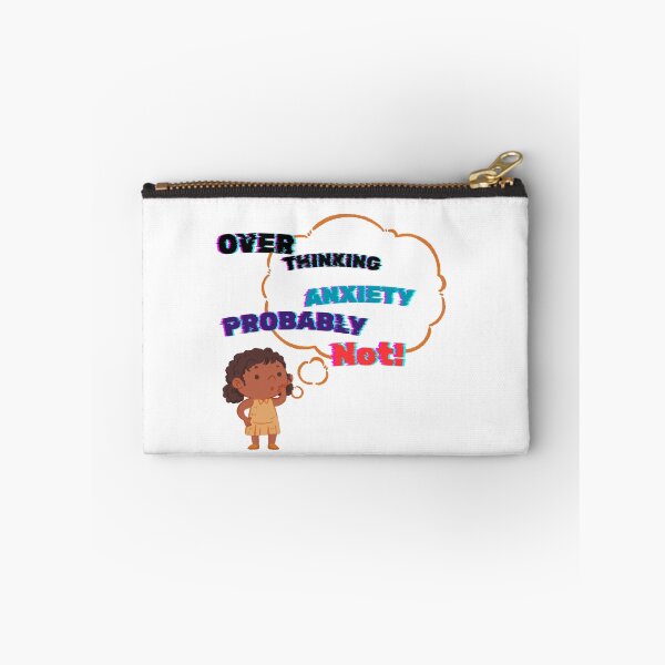 Item preview, Probably Overthinking – Cute Funny Anxiety Design designed and sold by Matheist.