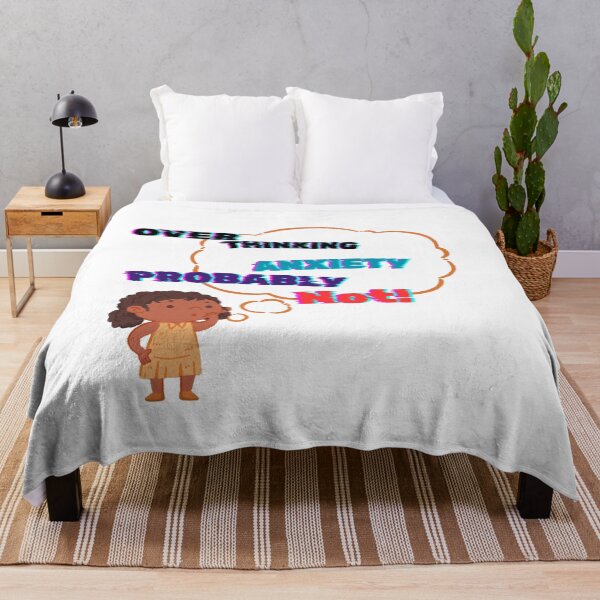 Item preview, Probably Overthinking – Cute Funny Anxiety Design designed and sold by Matheist.