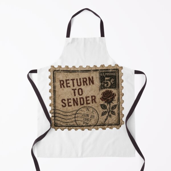 Item preview, Return to Sender Vintage Postage Stamp Sticker | Dark Academia Retro Mail Aesthetic | vintage stickers | funny | aesthetic designed and sold by FAVraven.