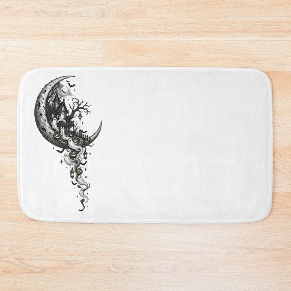 Item preview, ✨ MOONSTRUCK & MACABRE ✨  • Whimsy After Dark - THE HAUNTED MOON designed and sold by WheelieGdArt.