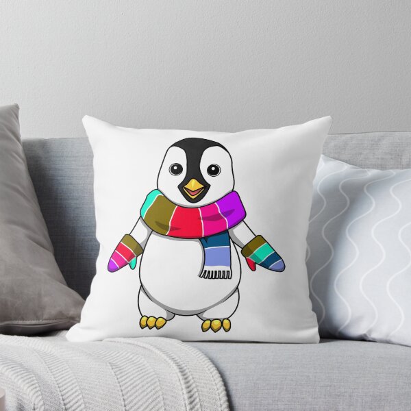Item preview, Cute Penguin with Scarf designed and sold by Jaudaux Designs.