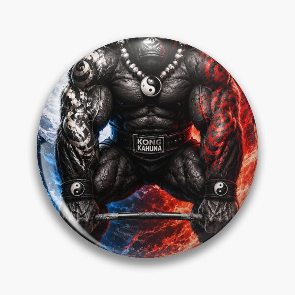Item preview, Kong Kahuna Yin yang Strongman Gorilla-Deadlift Destroyer designed and sold by EterniaE.