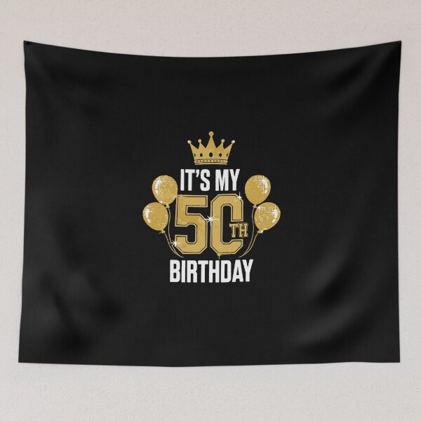 Item preview, It's My 50th Birthday Fiftieth Celebration Turning 50  designed and sold by PopStars1993.