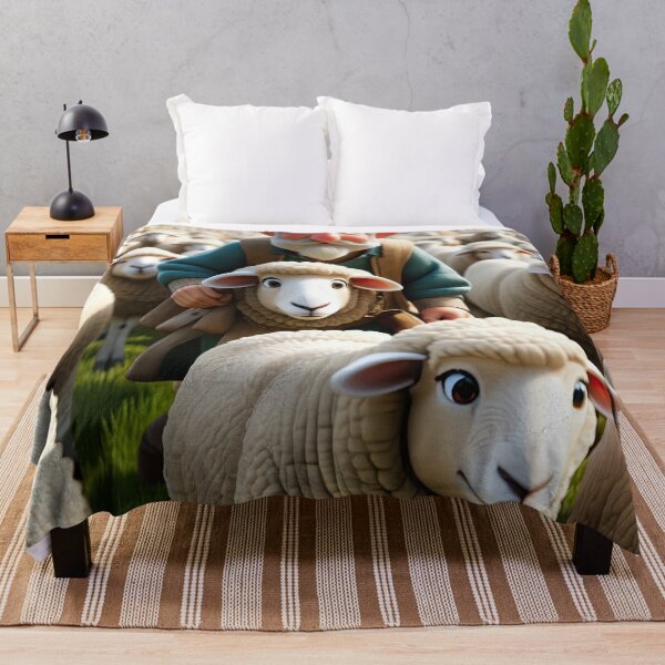 Item preview, Old Fart herding sheep designed and sold by Colin Bentham.