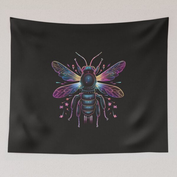 Item preview, Robot Nature + Eco Tech designed and sold by RetroWaveArtCo.