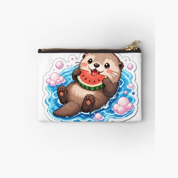 Item preview, Summer Refreshing Sea Otter Watermelon designed and sold by CozyPixel-J.