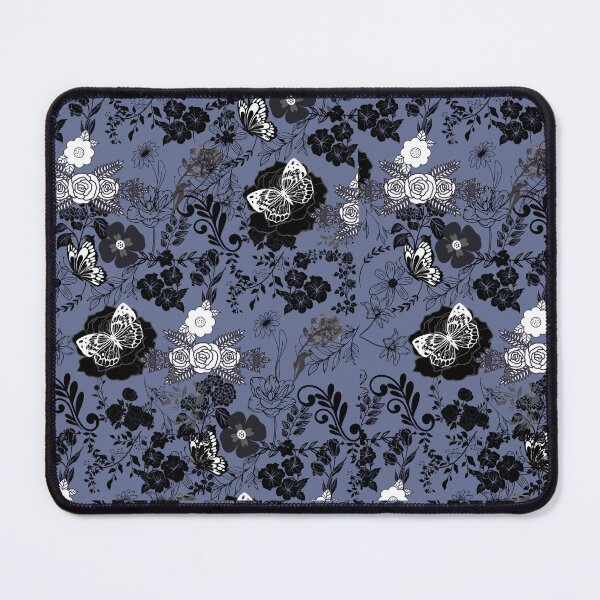 Item preview, Monochrome Botanical Floral Pattern designed and sold by demigots.