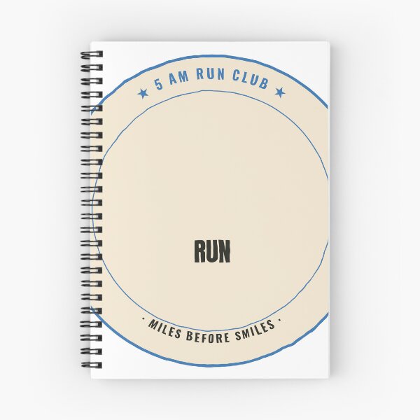 Item preview, 5 AM Run Club Badge - Funny Running Gift Shirt designed and sold by NorrStudio.