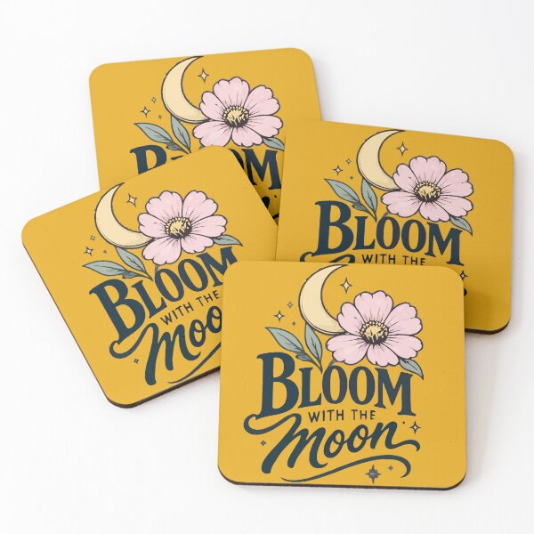 Item preview, bloom wite the moon Graphic designed and sold by PIXTRX.