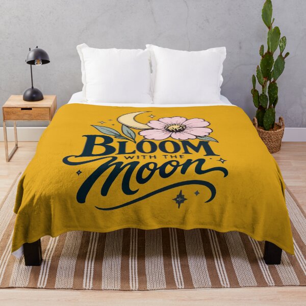 Item preview, bloom wite the moon Graphic designed and sold by PIXTRX.