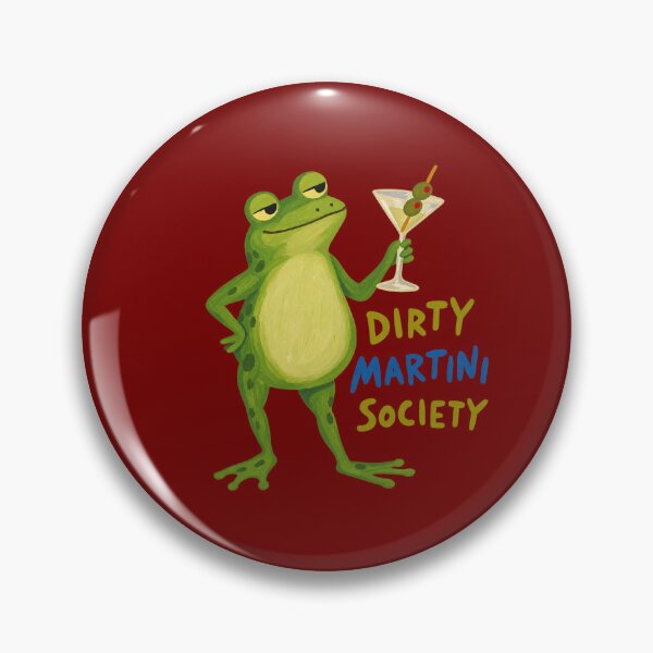 Item preview, Bartender - Dirty Martini Society – Funny Frog Cocktail Club designed and sold by alxndrsunny.