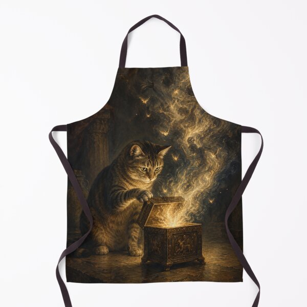 Item preview, Curious Cat Opens Pandora's Box designed and sold by Ocelot-T.