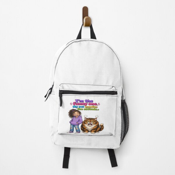 Item preview, I'm The Funny One My Pet Handles The Attitude - Cat Owner Graphic designed and sold by Sushikidsntoddlers.