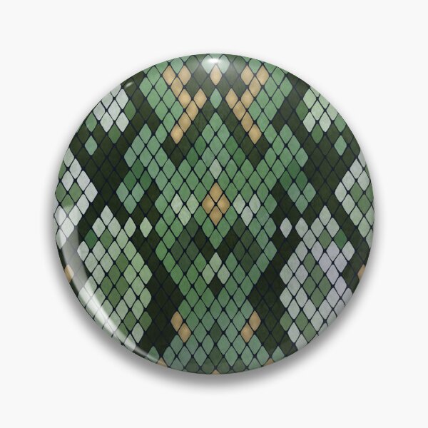 Item preview, Emerald Green Snake Skin Pattern - Luxe Stylish Realistic Reptile Texture designed and sold by thecolorbirdie.