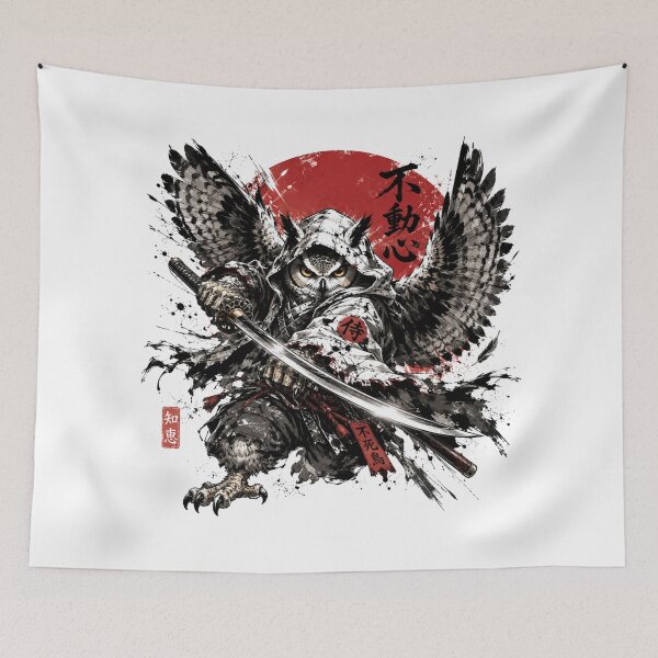 Item preview, Great Horned Owl Midnight Shinobi designed and sold by CozyPixel-J.