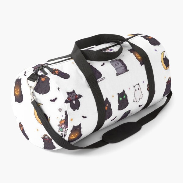 Item preview, Haku's Spooky Crew - Kawaii Black Cat Halloween Sticker Sheet designed and sold by PetalsPaws.