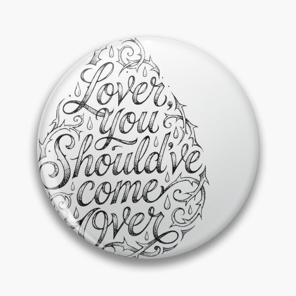 Item preview, Lover You Shouldve Come Over Ornate Teardrop Aesthetic Indie Rock Music Art | Perfect Gift For You And Friends designed and sold by TAHA-STORE.