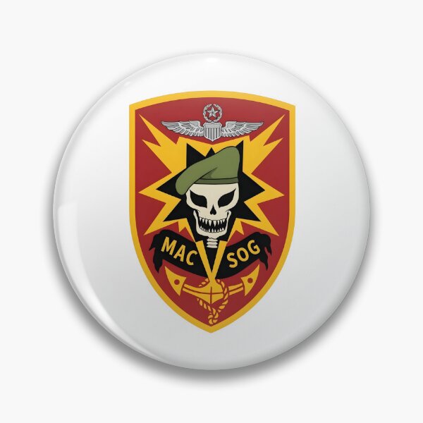 Item preview, MACV-SOG Military Assistance Command Vietnam Studies and Observations Group Insignia designed and sold by CharlieDesings.