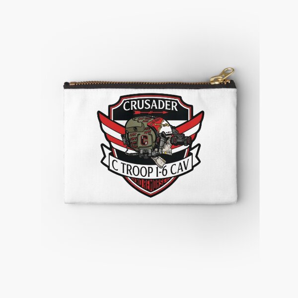 Item preview, C Troop 1-6 CAV "Crusader" Squadron Military Emblem designed and sold by CharlieDesings.